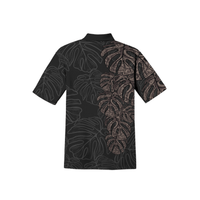 Guåhan Soldier Men’s “Monstera Leaf” 3-Button Polo