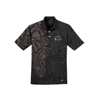 Guåhan Soldier Men’s “Monstera Leaf” 3-Button Polo