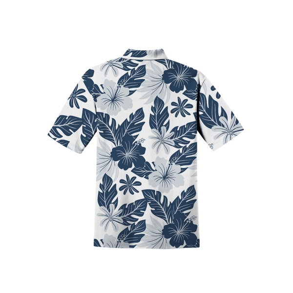 Guåhan Soldier Men’s “Hibiscus” 3-Button Polo