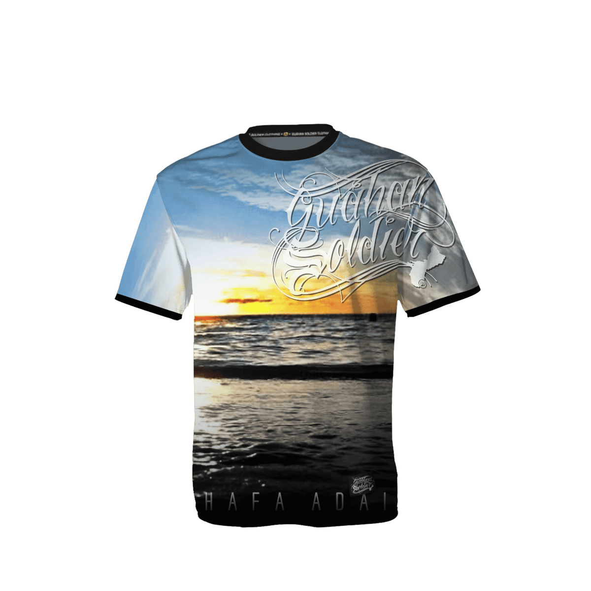 Guahan Soldier "Mahalang V.2-Tumon Bay" T-shirt