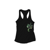 Guåhan Soldier Women’s Floral Jiu Jitsu Racerback