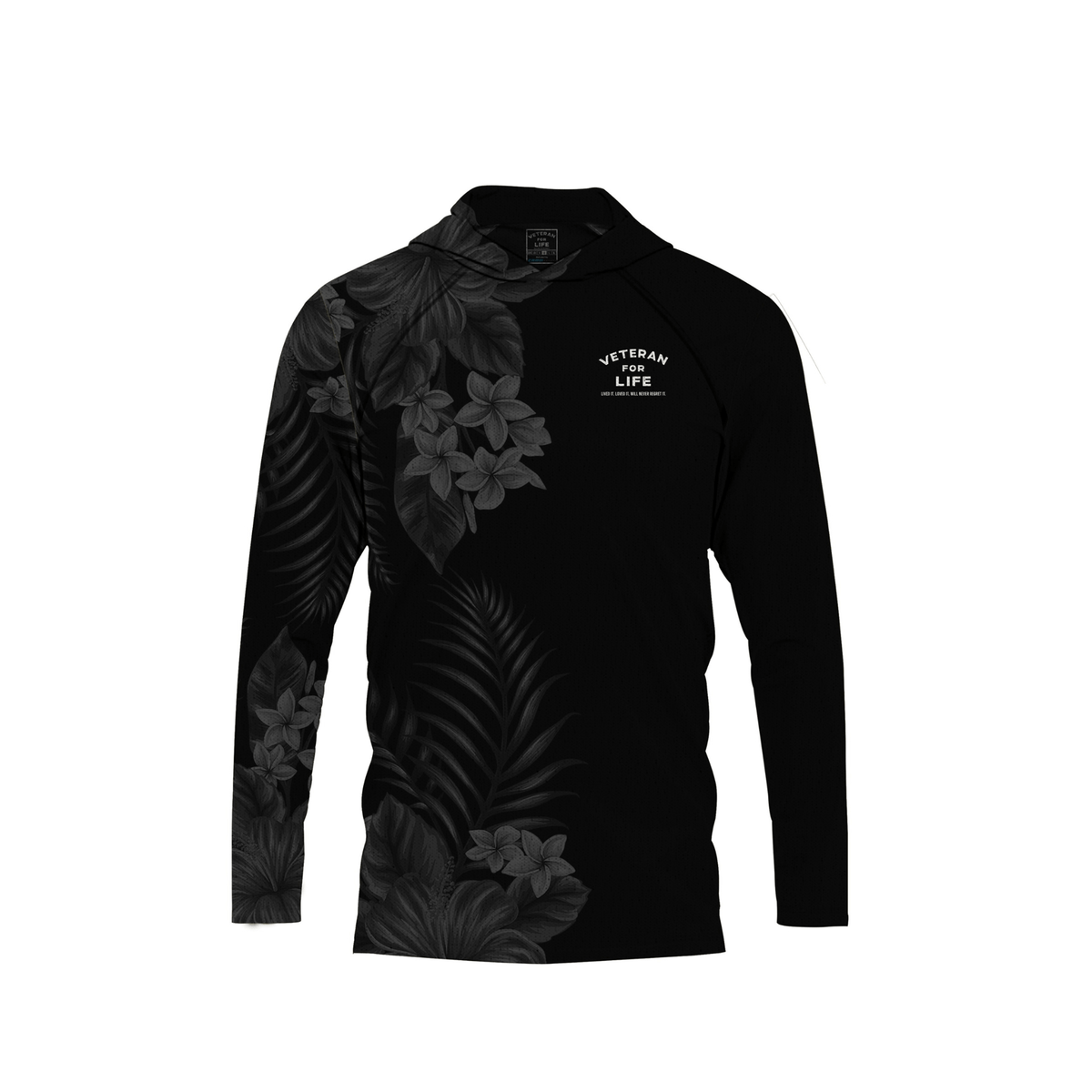 VFL Men’s Floral Paradise Drifit Hooded Long Sleeve