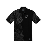Guåhan Soldier Men’s “Guahan Floral” 3-Button Polo
