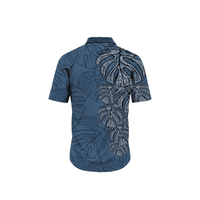 Guåhan Soldier Men’s “Monstera Leaf” Button-Down