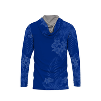 Guåhan Soldier Men’s "Guåhan Floral" Long Sleeve Hoodie