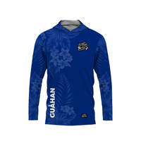 Guåhan Soldier Men’s "Guåhan Floral" Long Sleeve Hoodie