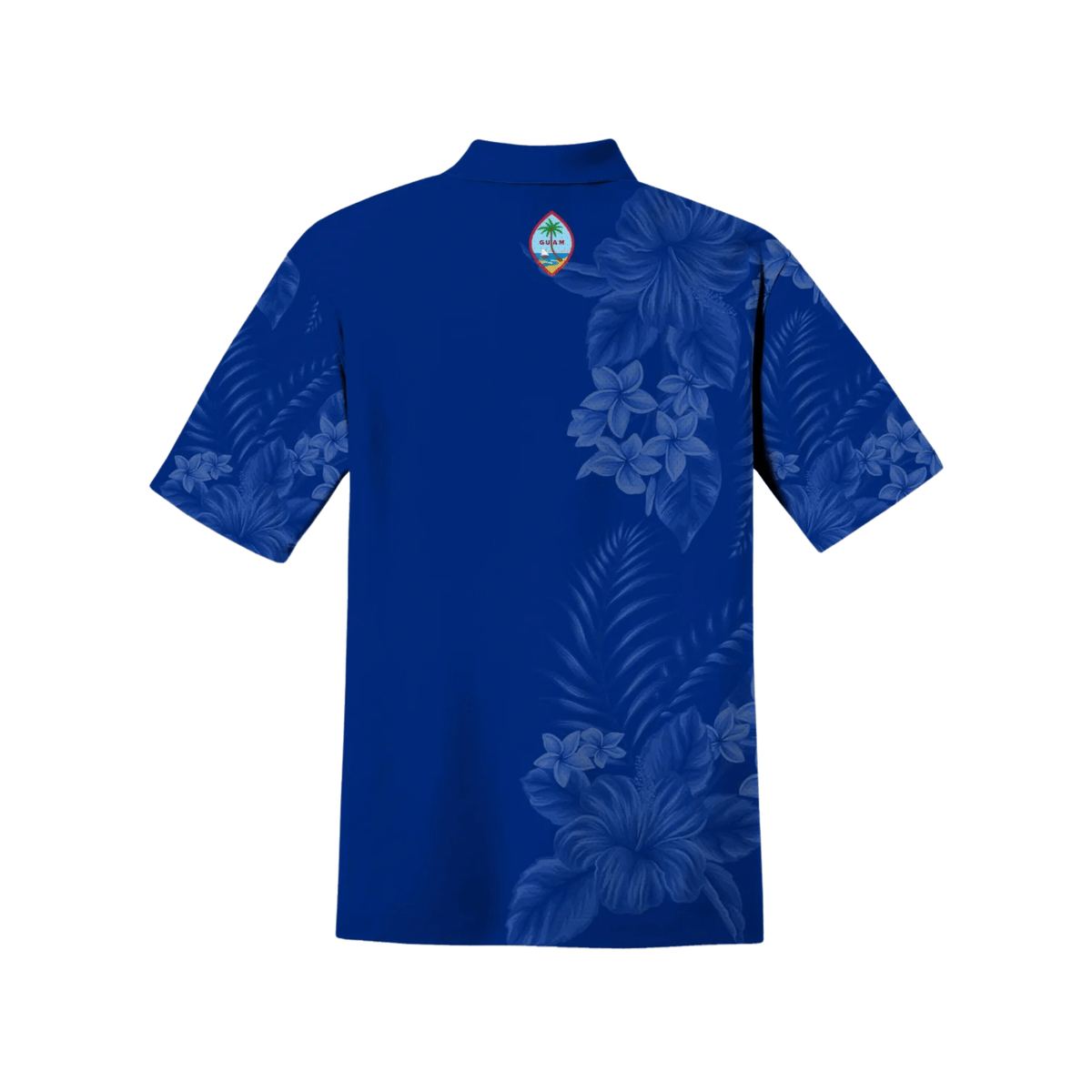 Guåhan Soldier Men’s “Guahan Floral” 3-Button Polo