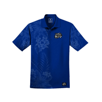 Guåhan Soldier Men’s “Guahan Floral” 3-Button Polo