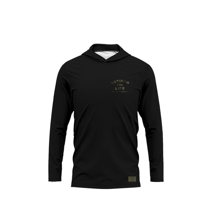 VFL Men’s Classic Drifit Hooded Long Sleeve with Camo Print