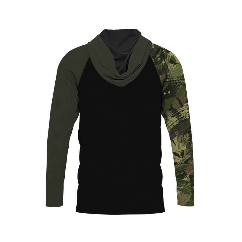 VFL Men’s Shadow Camo Drifit Hooded Long Sleeve