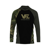 VFL Men’s Shadow Camo Drifit Hooded Long Sleeve