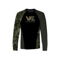 VFL Men's Shadow Camo Drifit Long Sleeve