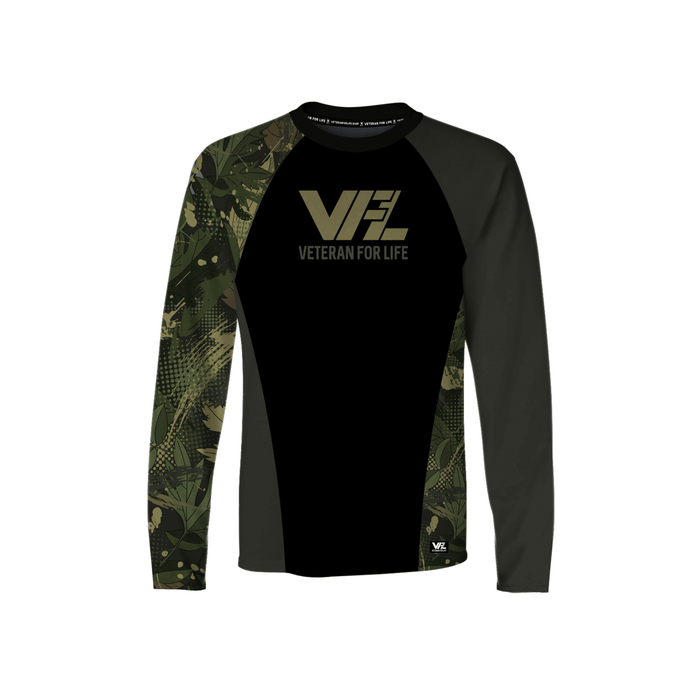 VFL Men's Shadow Camo Drifit Long Sleeve