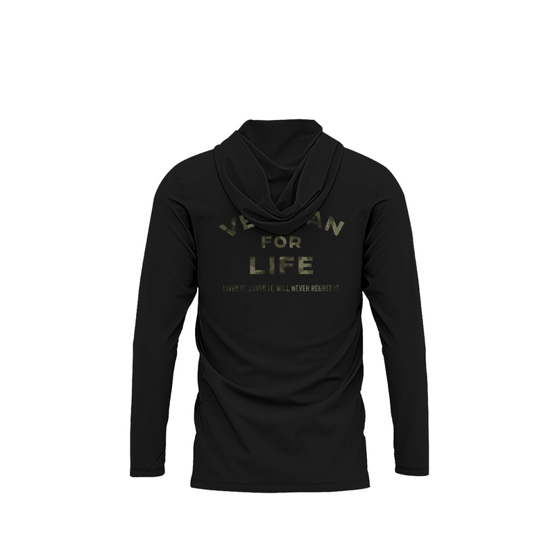 VFL Men’s Classic Drifit Hooded Long Sleeve with Camo Print