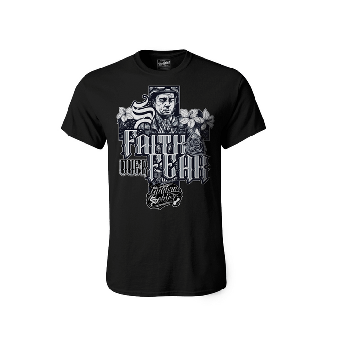 Guåhan Soldier Men’s “Faith Over Fear” T-shirt