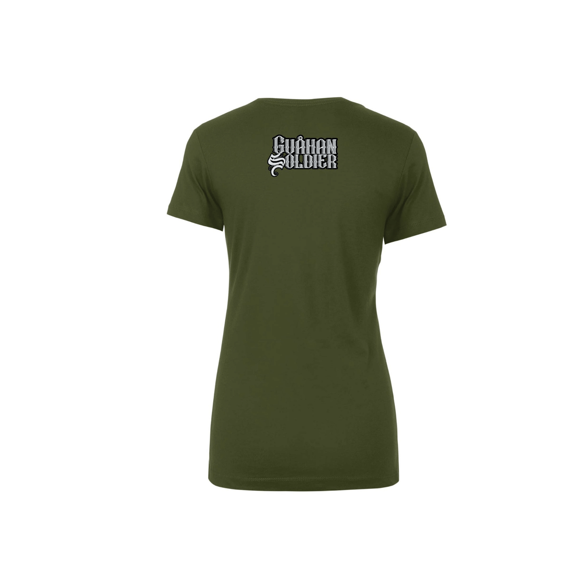 Guåhan Soldier Women’s “Faith Over Fear” T-shirt