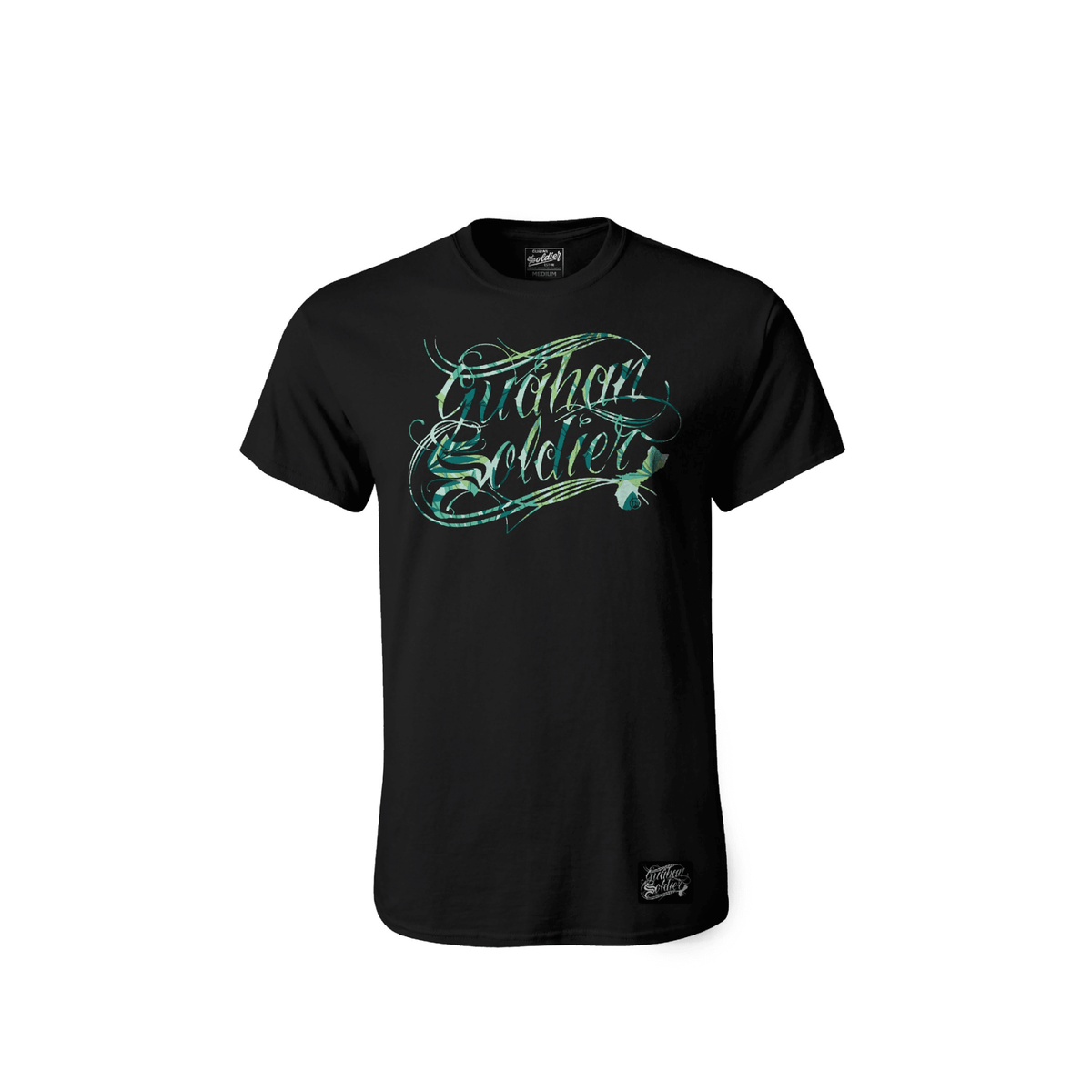 Guåhan Soldier Men’s "Script in Jungle Fever" T-shirt