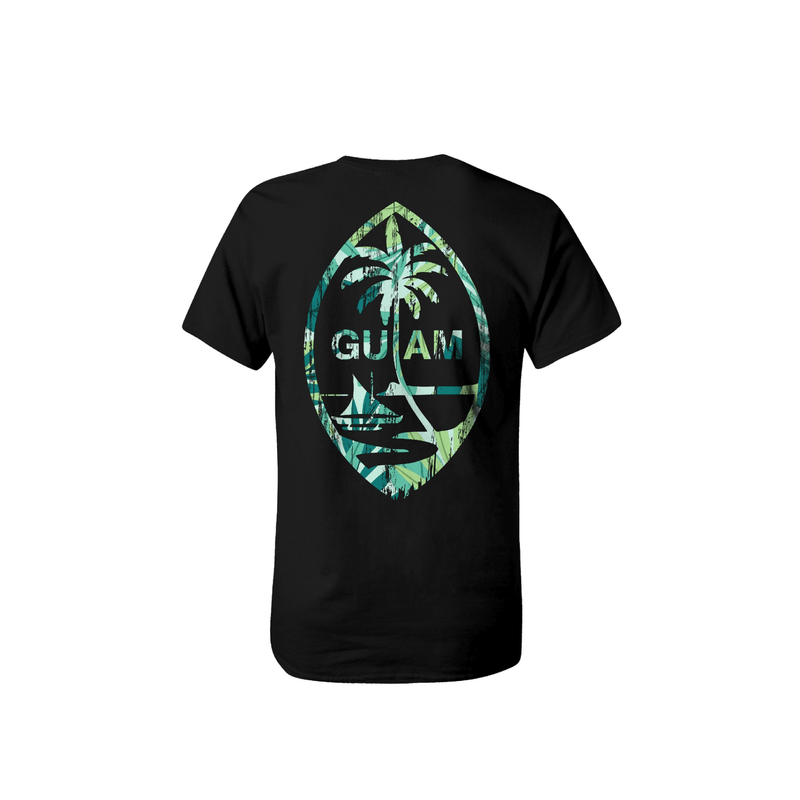 Guåhan Soldier Men’s "Script in Jungle Fever" T-shirt