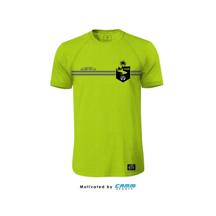 Guåhan Soldier Mens Safety Color T-Shirt