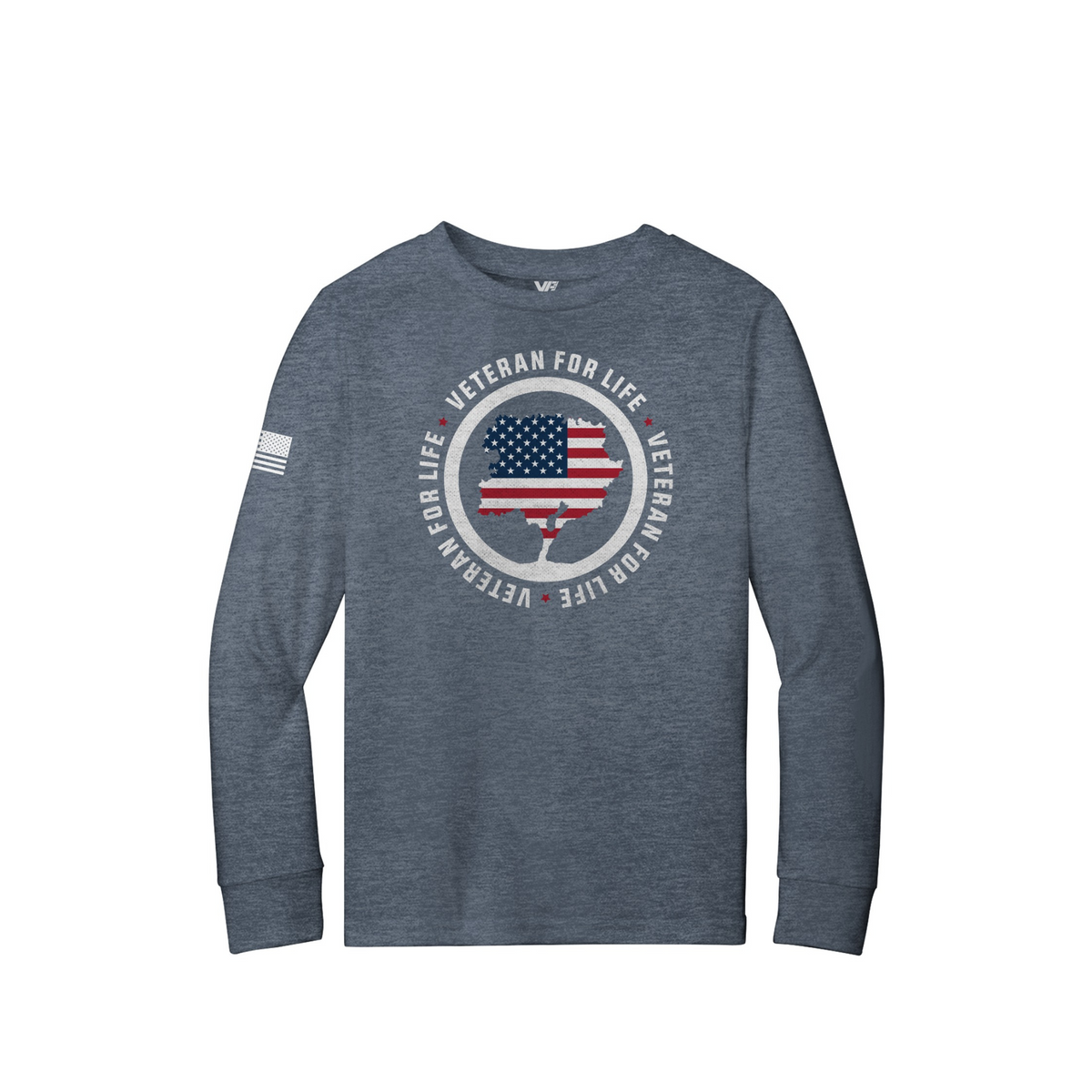 VFL Youth Long Sleeve Tee – Stars & Stripes