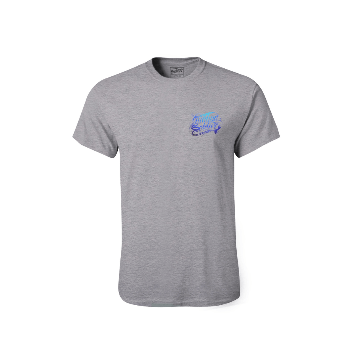 Guåhan Soldier Men’s “Script” T-shirt