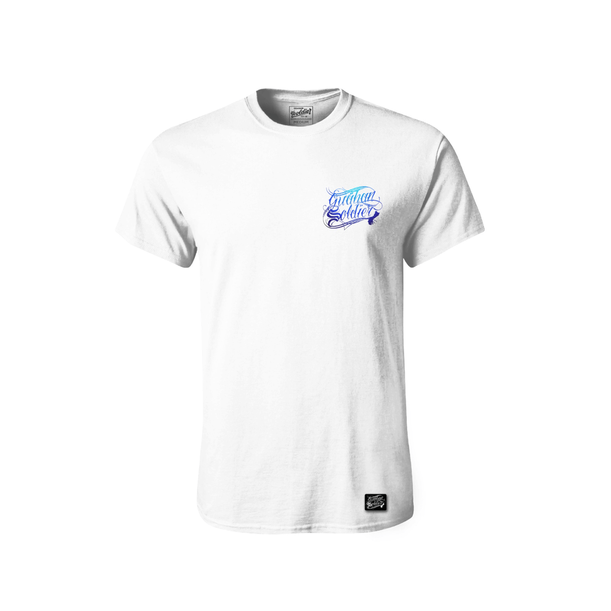 Guåhan Soldier Men’s “Script” T-shirt