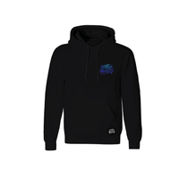 Guåhan Soldier Men’s "Script in Blue" Pullover Hoodie