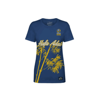 Guåhan Soldier Women’s “Hafa Adai” T-shirt – Yellow Print