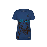 Guåhan Soldier “Hafa Adai” Women’s T-shirt – Light Blueprint