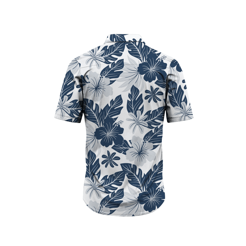 Guåhan Soldier Men’s “Hibiscus” Button-Down