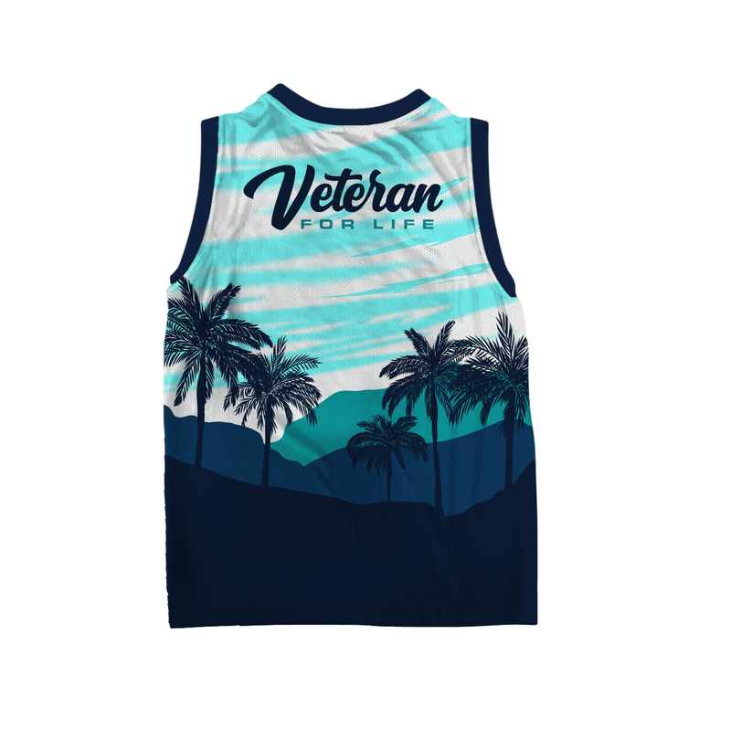 VFL Men's Blue Horizon Drifit Tank