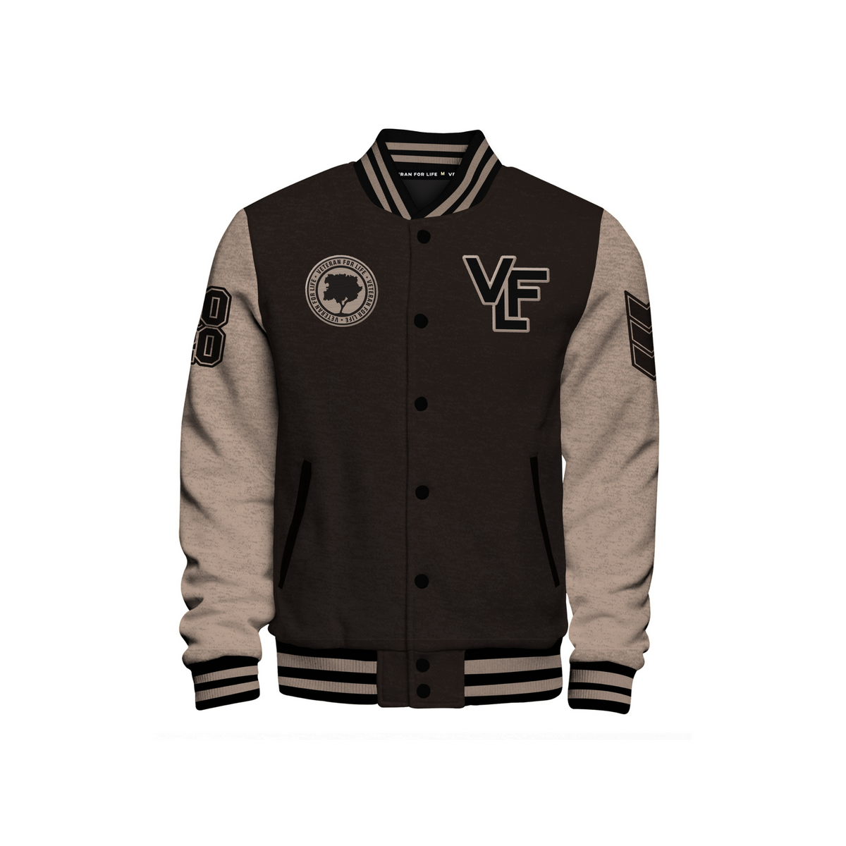 VFL Men’s Varsity Brown Jacket