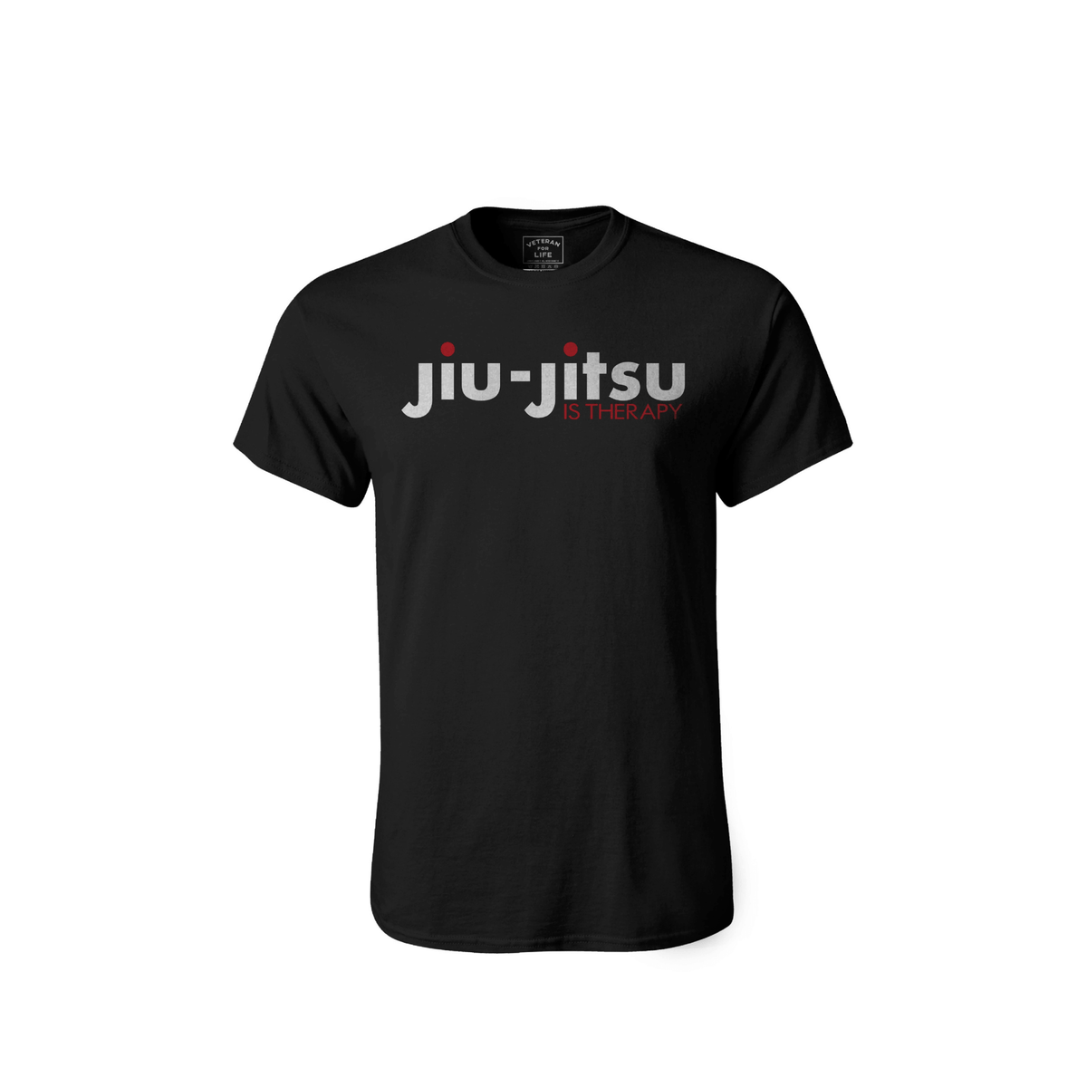 VFL Men's Jiu Jitsu is Therapy Premium Cotton Tee