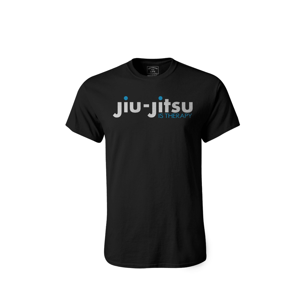 VFL Men's Jiu Jitsu is Therapy Premium Cotton Tee