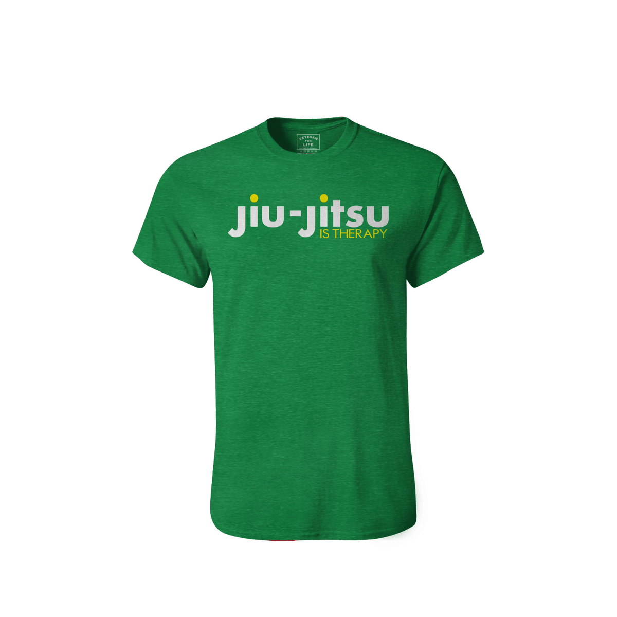 VFL Men's Jiu Jitsu is Therapy Premium Cotton Tee