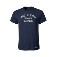 Guåhan Soldier Men’s “Jiu Jitsu Saves Lives” Solid Colored T-shirt