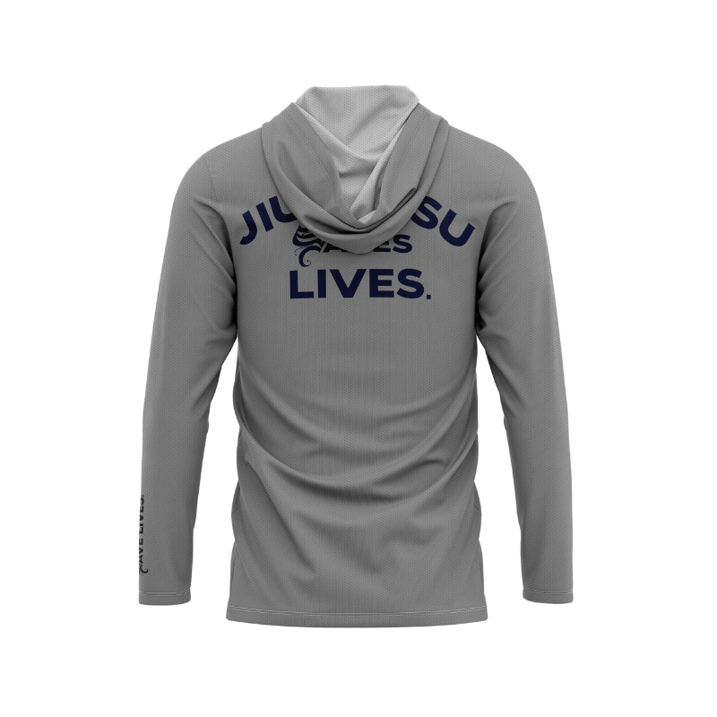 Guåhan Soldier Men’s "Jiu Jitsu Saves Lives" Long Sleeve Hoodie