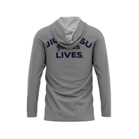 Guåhan Soldier Men’s "Jiu Jitsu Saves Lives" Long Sleeve Hoodie