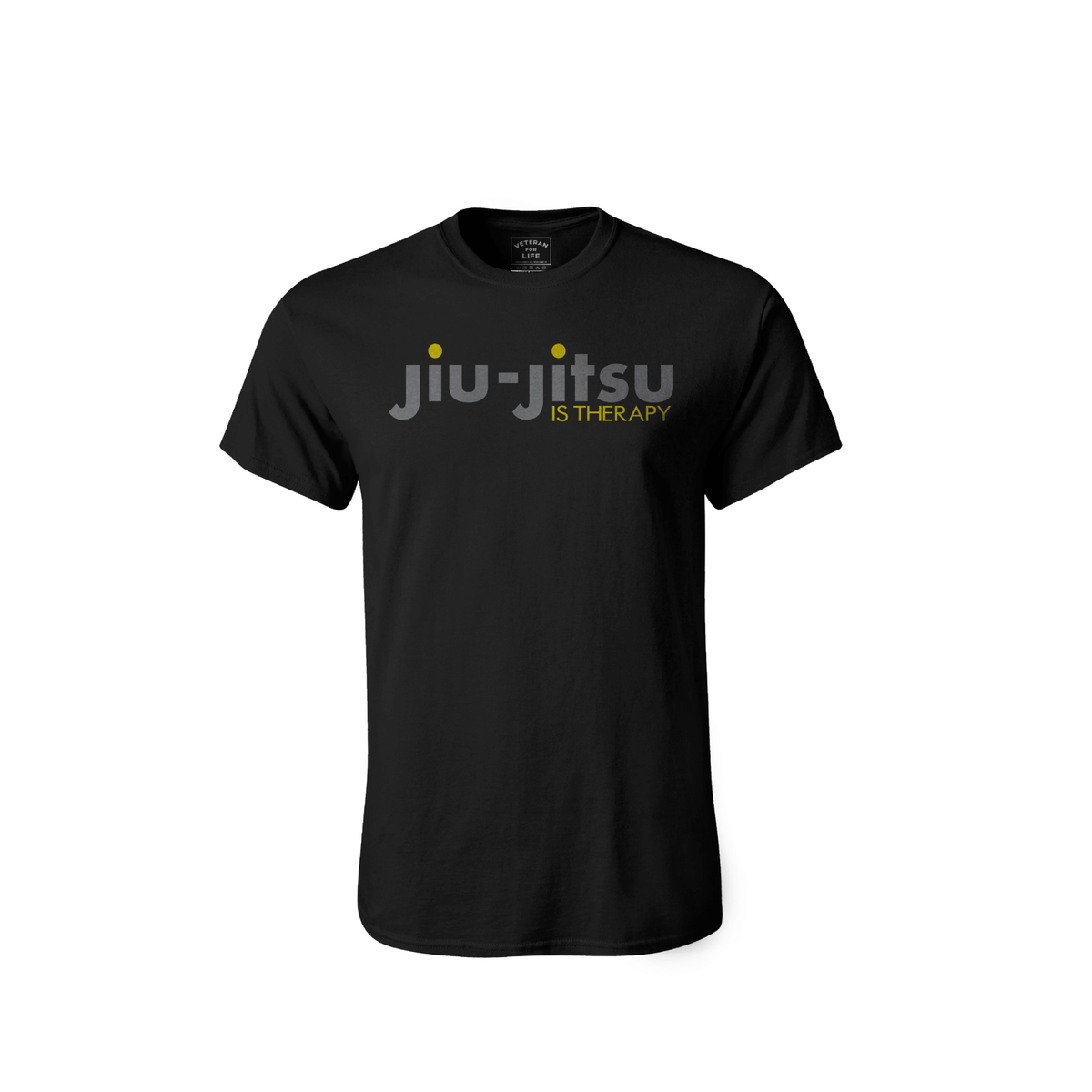 VFL Men's Jiu Jitsu is Therapy Premium Cotton Tee