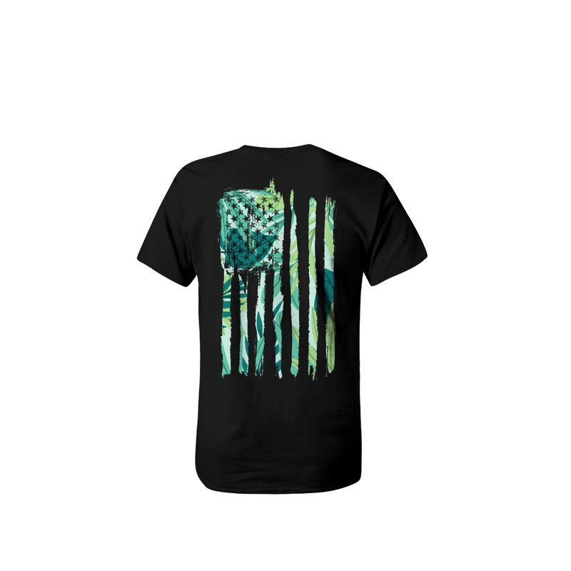VFL Men's Patriotic Camo Premium Cotton Tee