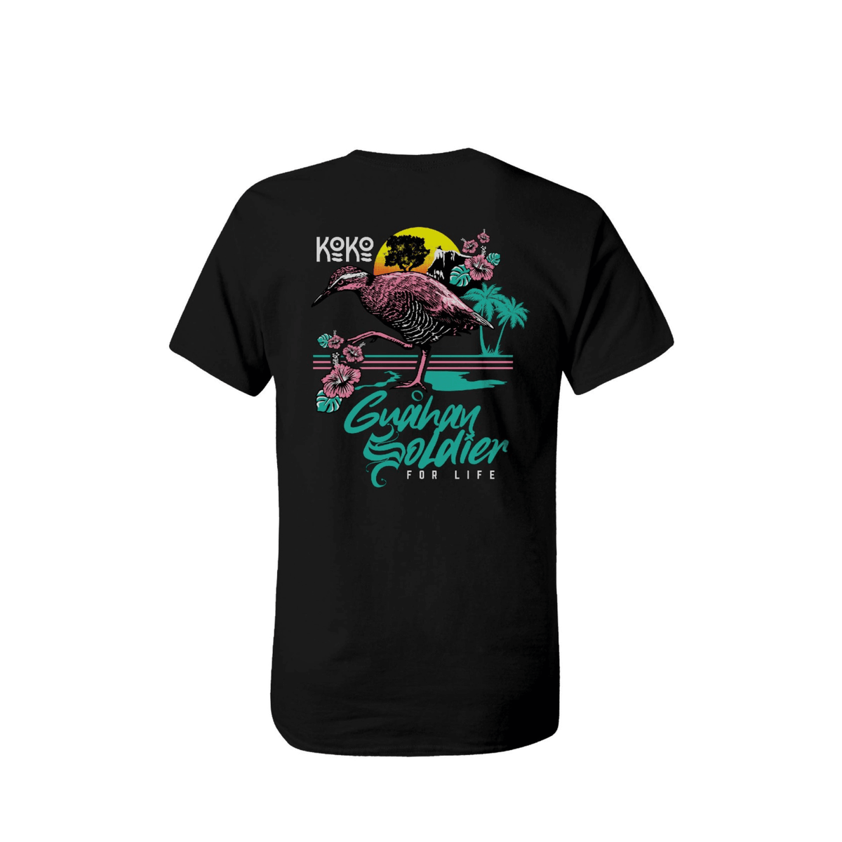 Guåhan Soldier Men’s “Koko Bird” T-shirt
