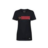 Guåhan Soldier Women’s “#linked” T-shirt – Red & Blueprint