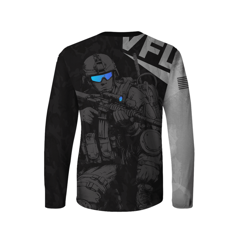 VFL Men’s Patriot Eagle & Soldier Drifit Long Sleeve
