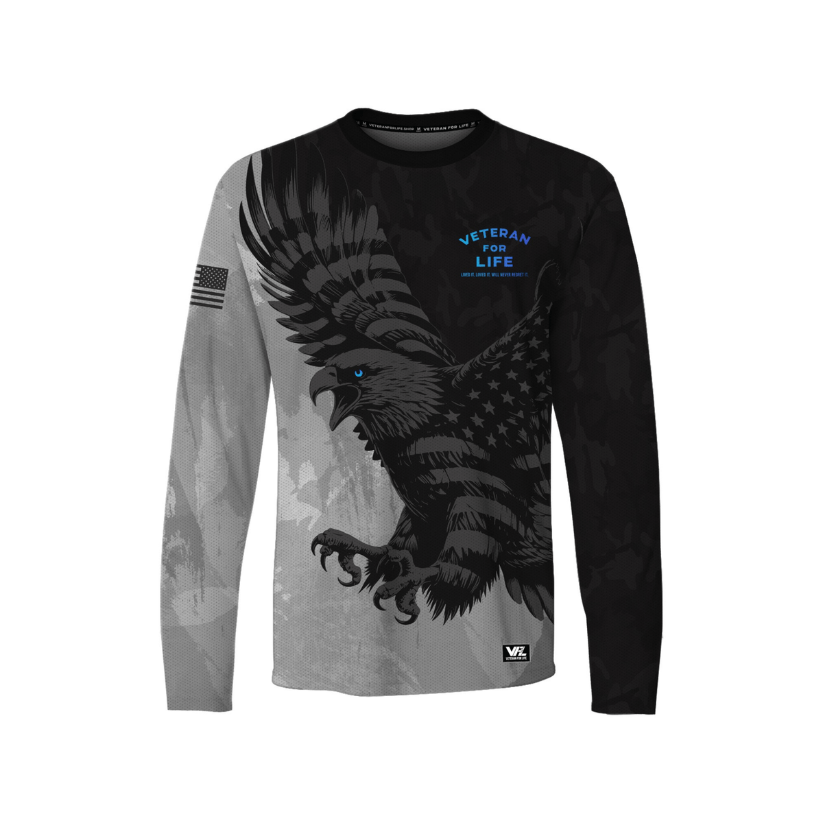 VFL Men’s Patriot Eagle & Soldier Drifit Long Sleeve