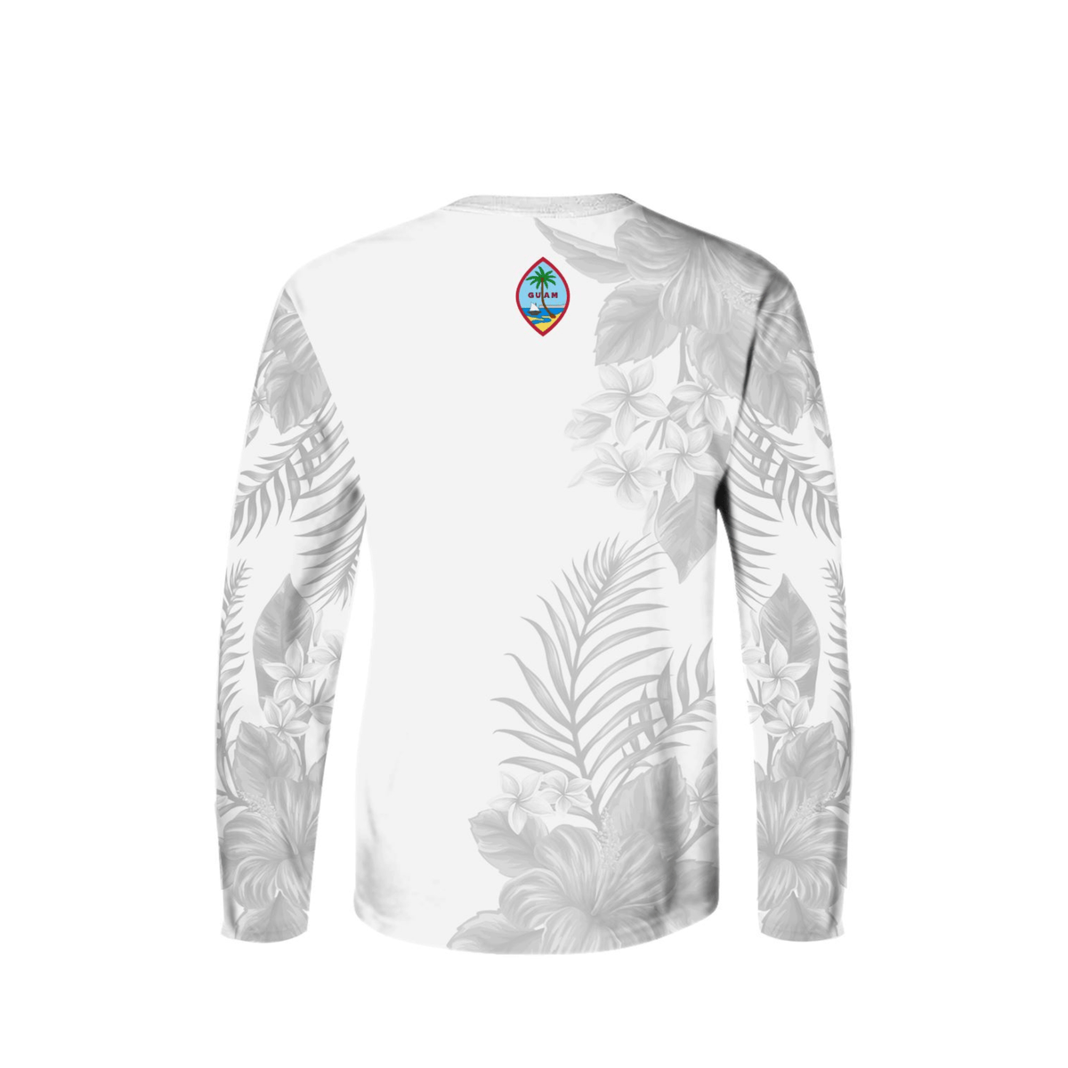 Guåhan Soldier Men’s “Guåhan Floral” Long Sleeve