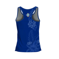 Guåhan Soldier Women’s "Guahan Floral" Racerback