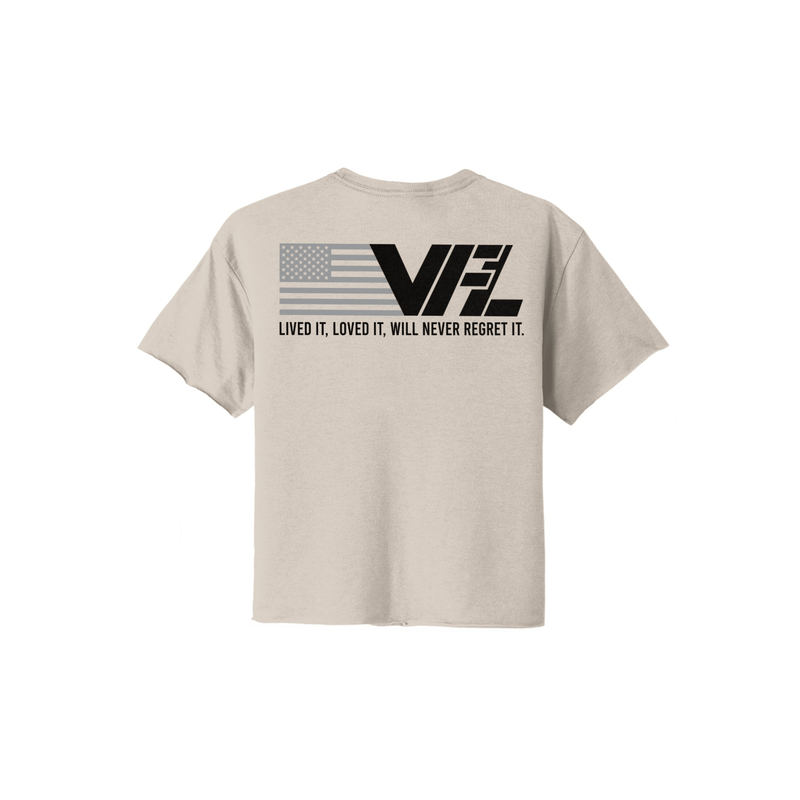 VFL Americana Women's Crop Top Tee