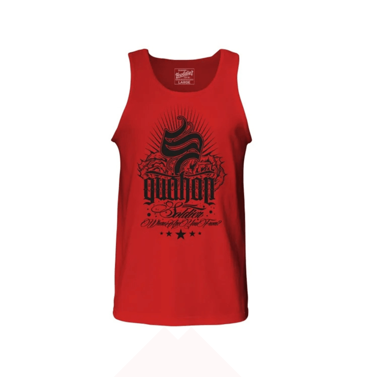 Guåhan Soldier Risen Men’s Tank Top