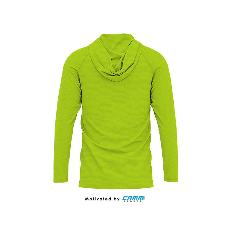 Guåhan Soldier Men’s "Safety Colors" Long Sleeve Hoodie