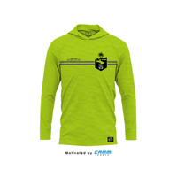 Guåhan Soldier Men’s "Safety Colors" Long Sleeve Hoodie